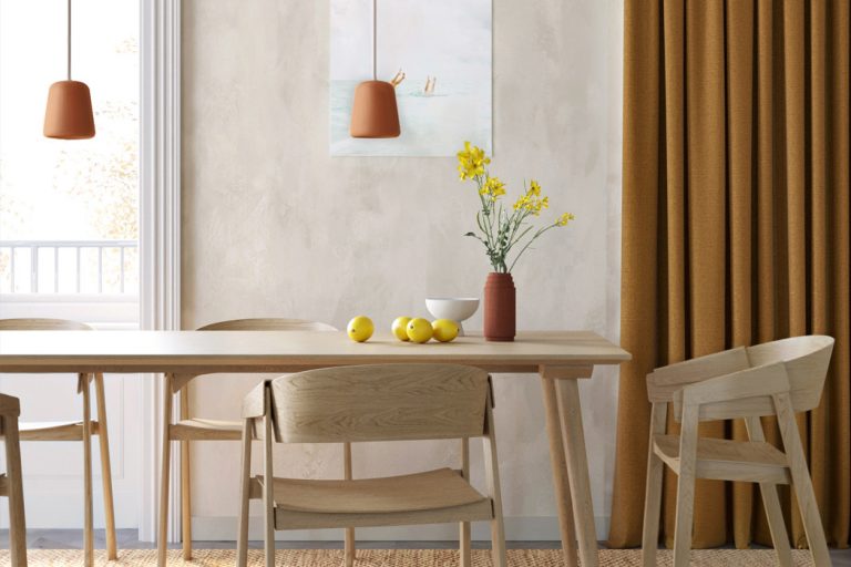 móveis sustentáveis para a sala de jantar