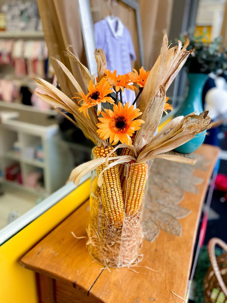 Arranjos de mesa flores festa junina