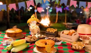 decoração de festa junina