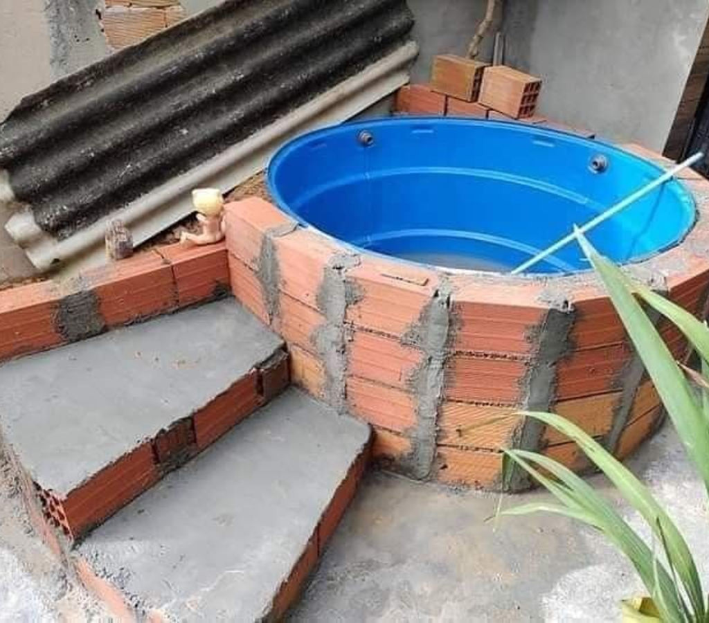 durabilidade da piscina de caixa d'água