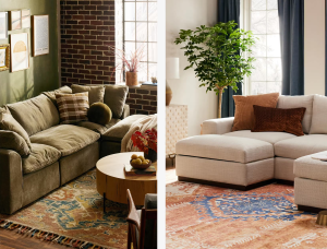 sofás grandes na decoração