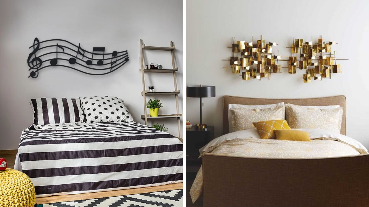 escultura decorativa para parede de cabeceira