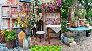 ideias de jardim rústico