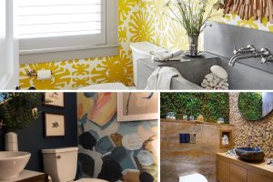 ideias de lavabo pequeno e simples