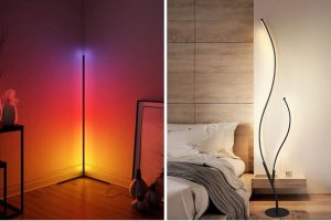 luminária de piso para quarto de casal