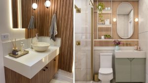 Revolucione seu banheiro pequeno sem gastar uma fortuna com 5 ideias geniais