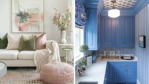 combinações de cores na decoração para verão