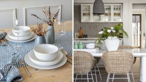 o que não colocar na mesa de jantar