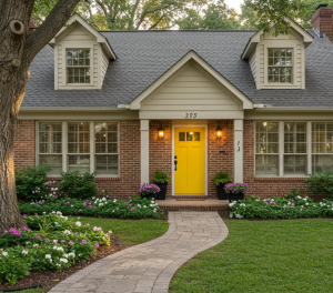 cores das portas da frente