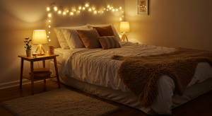 ambientes relaxantes com iluminação