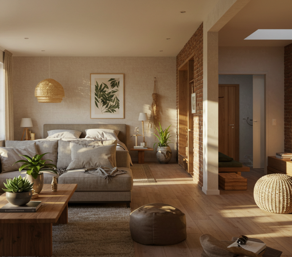 tons terrosos para ambientes modernos