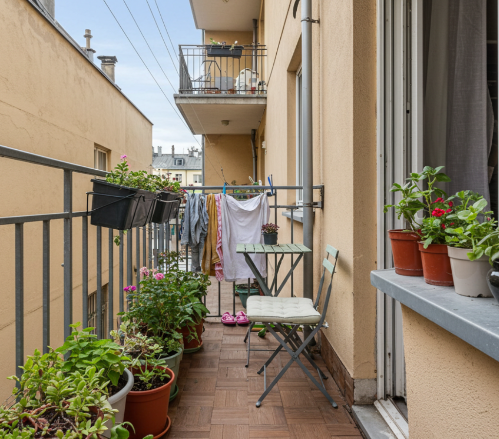 Falta de planejamento de circulação e espaço