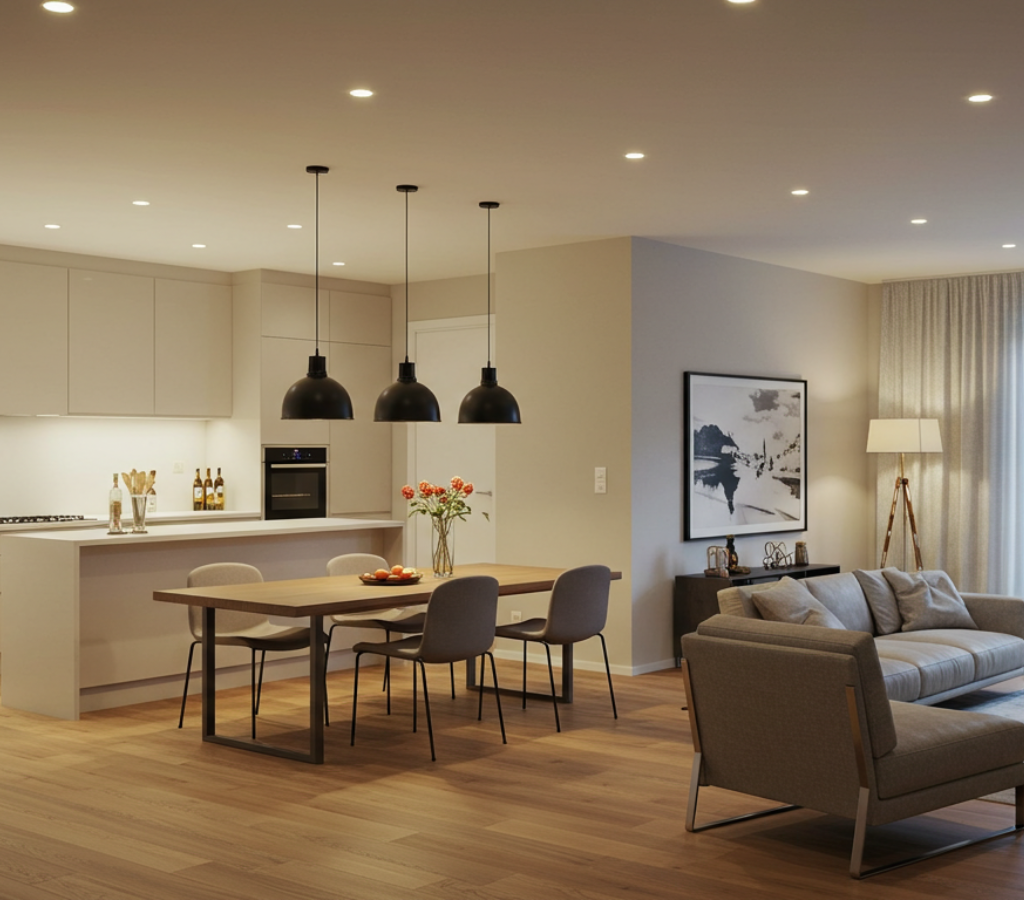 Iluminação bem pensada