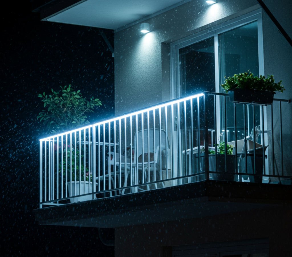 Iluminação mal planejada - erros decoração varanda