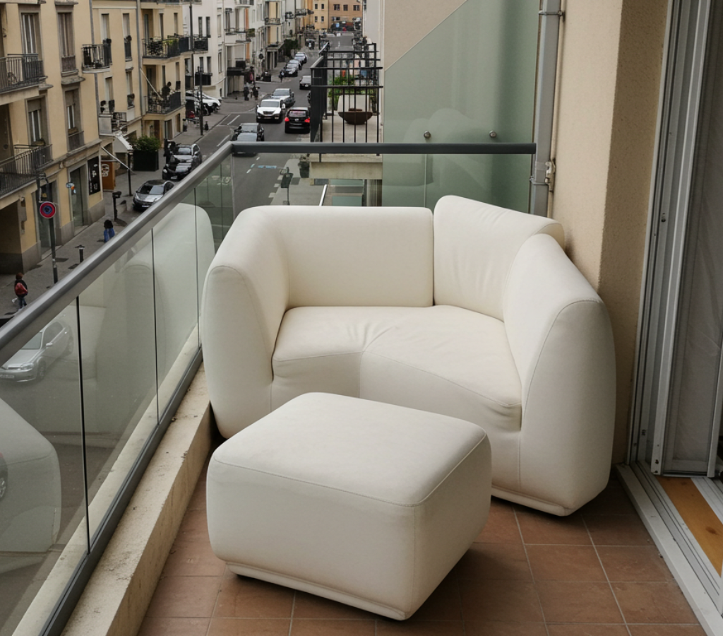 Móveis grandes para espaços pequenos