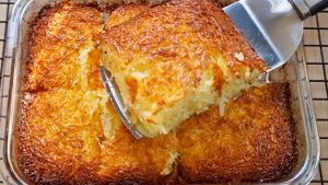 Receita de cocada cremosa no forno com 4 ingredientes; sai perfeita