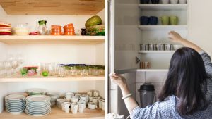 Macetes para organizar o armário da cozinha e facilitar o seu dia a dia