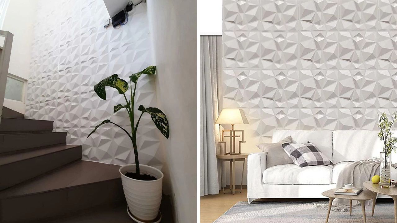 painéis 3D em todo ambiente