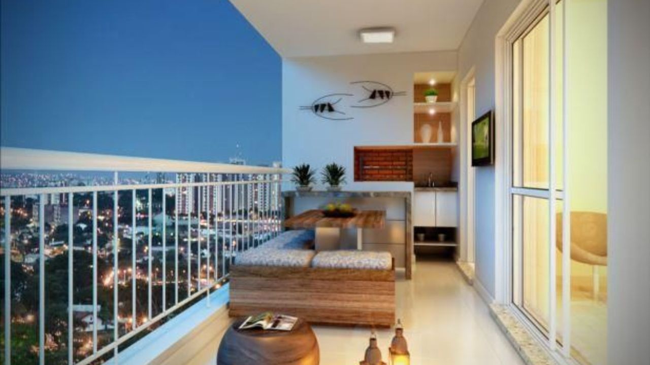 sacada com boa iluminação