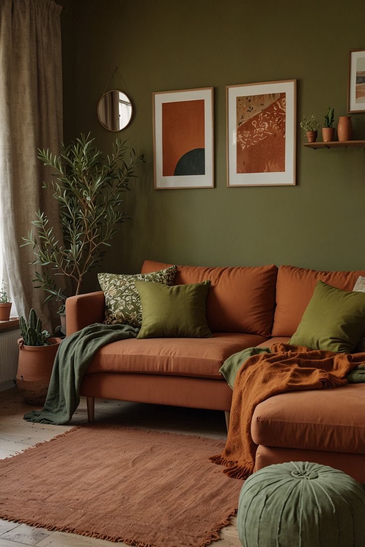 Cores de parede da sala