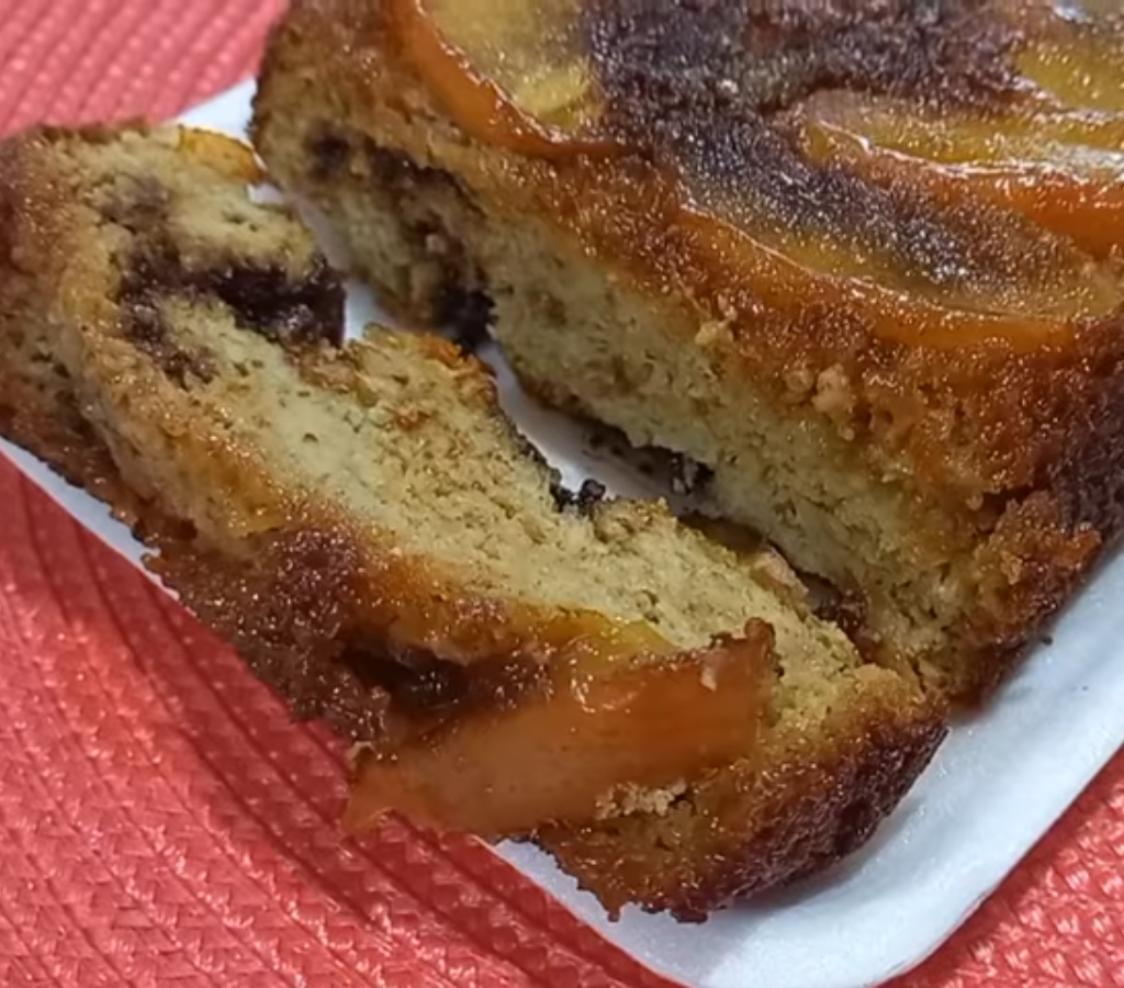 bolo de aveia com maçã