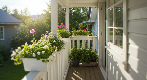 erros ao decorar varanda plantas