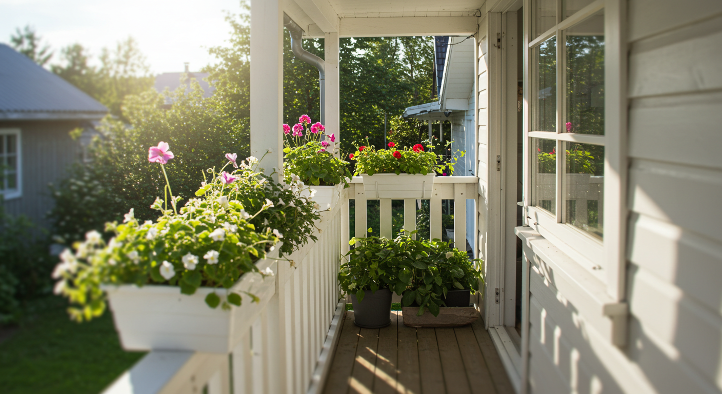 erros ao decorar varanda plantas