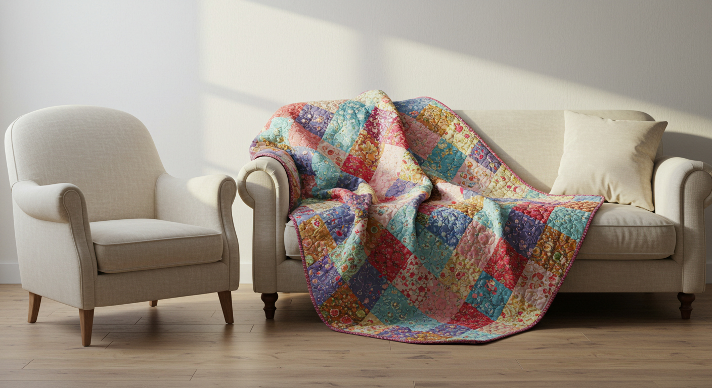 tendência casa de vó retalhos